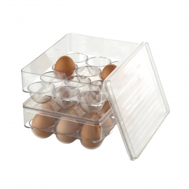12 Cavity Egg Storage Box For Holding And Placing Eggs Easily And Firmly