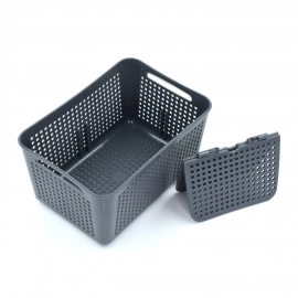 Fordable Silicone Kitchen Organizer Fruit Vegetable Baskets Folding Strainers
