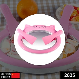 Ice Frying Machine, Mini Ice Machine For Summer with Cartoon design