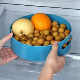 Rotating organizer tray multi-function rotating tray