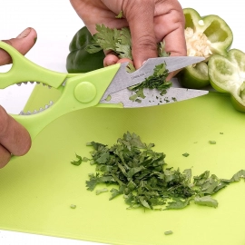 Stainless Steel Kitchen Knife Knives Set with Knife Scissor (Pack Of 5)