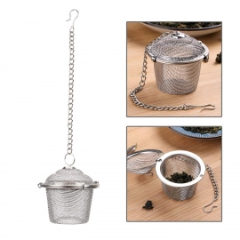 Stainless Steel Spice Tea Filter Herbs Locking Infuser Mesh Ball