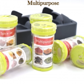 Multipurpose Revolving Plastic Spice Rack