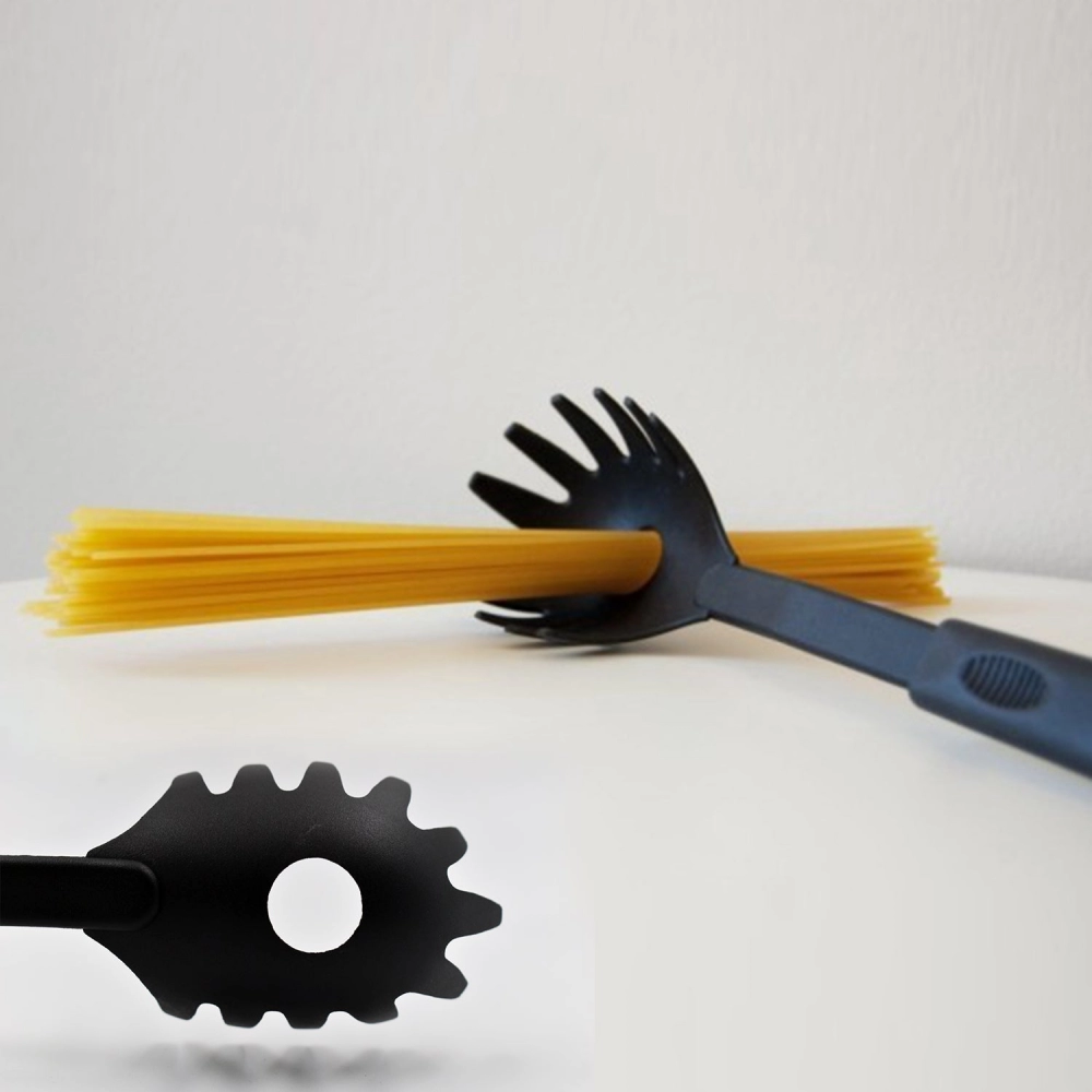 3 In1 Kitchen Multipurpose Julienne Grater Salad Maker With Pasta Server Spoon