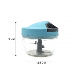 Chopper with 3 Blades for Effortlessly Chopping Vegetables and Fruits for Your Kitchen