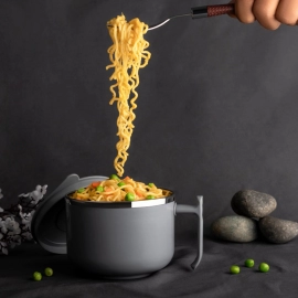 Maggie Bowl with Lid And Handle, Soup Bowls For Easy Perfect Breakfast