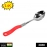 Stainless Steel Serving Spoon with plastic handle