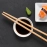 Designer Natural Round Bamboo Reusable Chopsticks