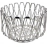 Multipurpose Fruit Basket Stainless Steel Wire Bowl Foldable Basket For Vegetable |  Fruits | Dining
