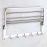 Bathroom Accessories Stainless Steel Folding Towel Rack