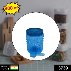 Bubble Transparent Plastic Storage Jar 400ml (1Pc Only)