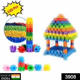 120 Pc Hexa Blocks Toy Used In All Kinds Of Household