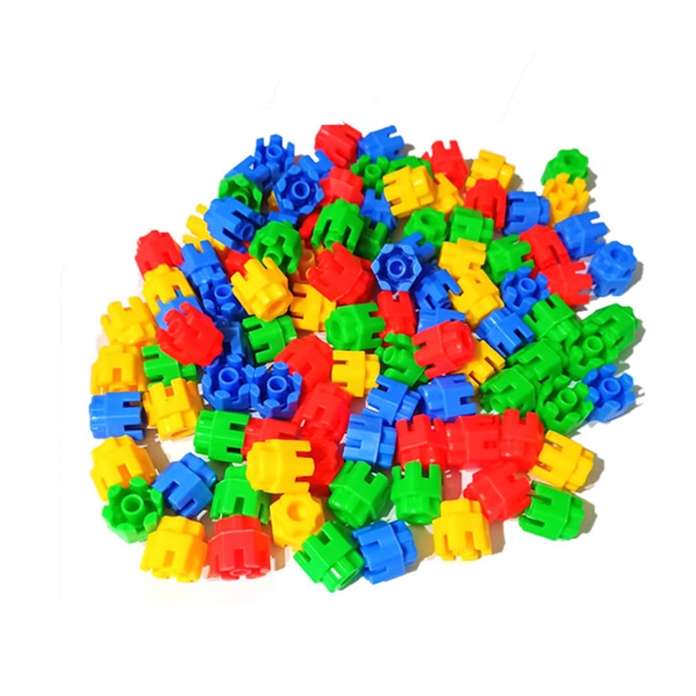 120 Pc Hexa Blocks Toy Used In All Kinds Of Household