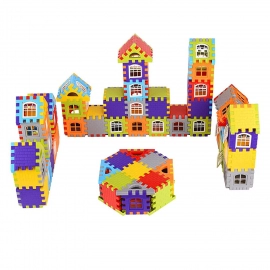 200 Pc House Blocks Toy used In All Kinds Of Household And Official Places Specially For Kids