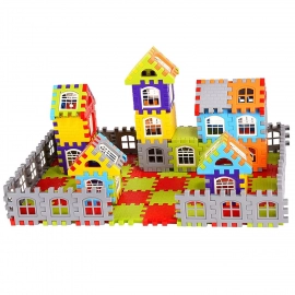 200 Pc House Blocks Toy used In All Kinds Of Household And Official Places Specially For Kids