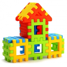 200 Pc House Blocks Toy used In All Kinds Of Household And Official Places Specially For Kids