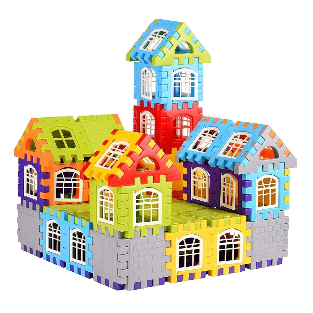 200 Pc House Blocks Toy used In All Kinds Of Household And Official Places Specially For Kids