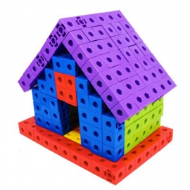 60 Pc Cube Blocks Toy used In All Kinds Of Household And Official Places Specially For Kids