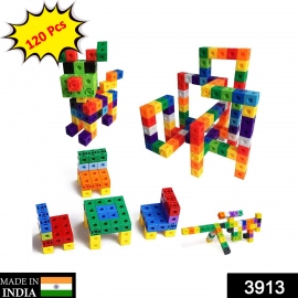 120 Pc Cube Blocks Toy Used In All Kinds Of Household And Official Places Specially For Kids