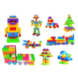 200 Pc Train Blocks Toy Used In All Kinds Of Household And Official Places Specially For Kids