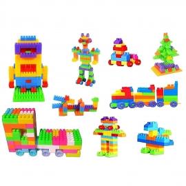 200 Pc Train Blocks Toy Used In All Kinds Of Household And Official Places Specially For Kids