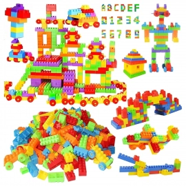 200 Pc Train Blocks Toy Used In All Kinds Of Household And Official Places Specially For Kids