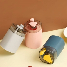 Toothpick Holder Dispenser, Pop-Up Automatic Toothpick Dispenser For Kitchen Restaurant