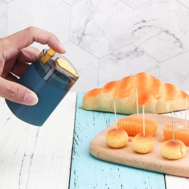 Toothpick Holder Dispenser, Pop-Up Automatic Toothpick Dispenser For Kitchen Restaurant