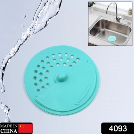 Drain Cover Round Rubber Anti-Odor Floor Drain Shower Waste Water Drainer Bathroom Filter Kitchen Sink Filter Silica Gel Hole Bath Plug