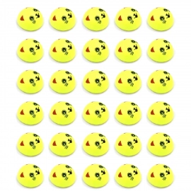 30PCS PULL BACK SMILEY TOY
