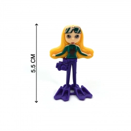 30pc Colorful Mermaid (Jalapari) Dolls Toy