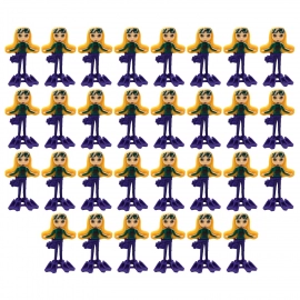 30pc Colorful Mermaid (Jalapari) Dolls Toy