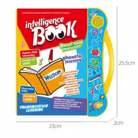 Musical Learning Study Book with Numbers, Letters