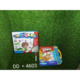 Musical Learning Study Book with Numbers, Letters