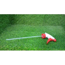 Trigger Sprayer Bottle Replacement Nozzle Plastic Spray Bottle Head with Pipe (1pc)