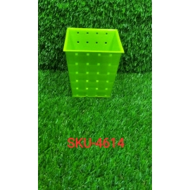 Square Single Plant Railing Dotted Planters