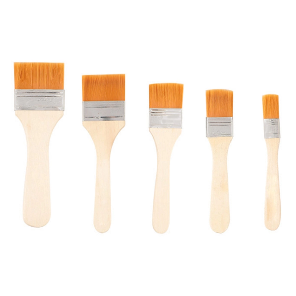 Artistic Flat Painting Brush | Set of 5