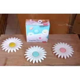 Flower Shape Portable Soap Dish Holder Soap Case