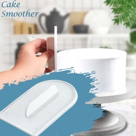 Plastic Cake Candy Pastry Decorating Baking Icing Smoother