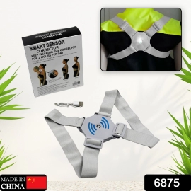 Smart Back Posture Corrector, Shoulder and Back Posture Band Posture Reminder with Smart Vibration Sensor Reminder