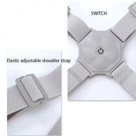 Smart Back Posture Corrector, Shoulder and Back Posture Band Posture Reminder with Smart Vibration Sensor Reminder
