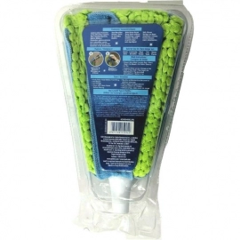 Microfiber Cone Mop and Cone Broom Used for Cleaning Dusty and Wet Floor Surfaces and Tiles