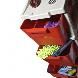 Multi-Purpose Anti-Slip 5 Layer Modular Drawer Storage System