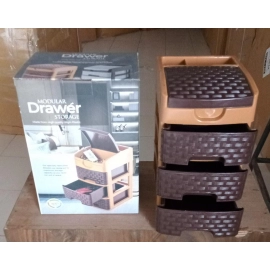 Mini 3 Layer Drawer Storage Used In All Kinds Of Household And Official places