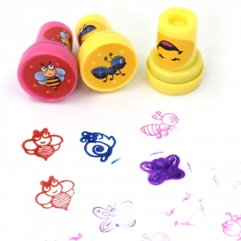 12 Pc Stamp Set Used in All Types of Household Places By Kids and Childrens for Playing Purposes