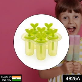 6 Cavity Ice Candy Maker For Making Ice Candies And All Easily