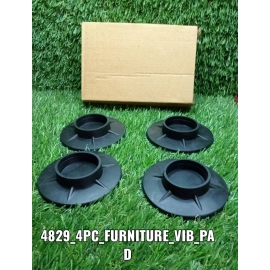 4 Pc Furniture Vibration Pad used to hold and Supporting Tables and Stools in All Kinds of Places Like Household and Official