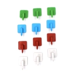 Heavy Duty Self Adhesive Sticky Wall Hooks (Pack Of 12)