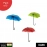 3pcs set Cute Umbrella Wall Mount Key Holder Wall Hook