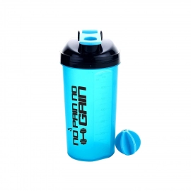 700ml Protein Shaker Bottle With Powder Storage | 3-Compartment Gym Shake Blender